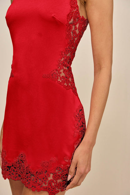 RITI DRESS - VERMILION
