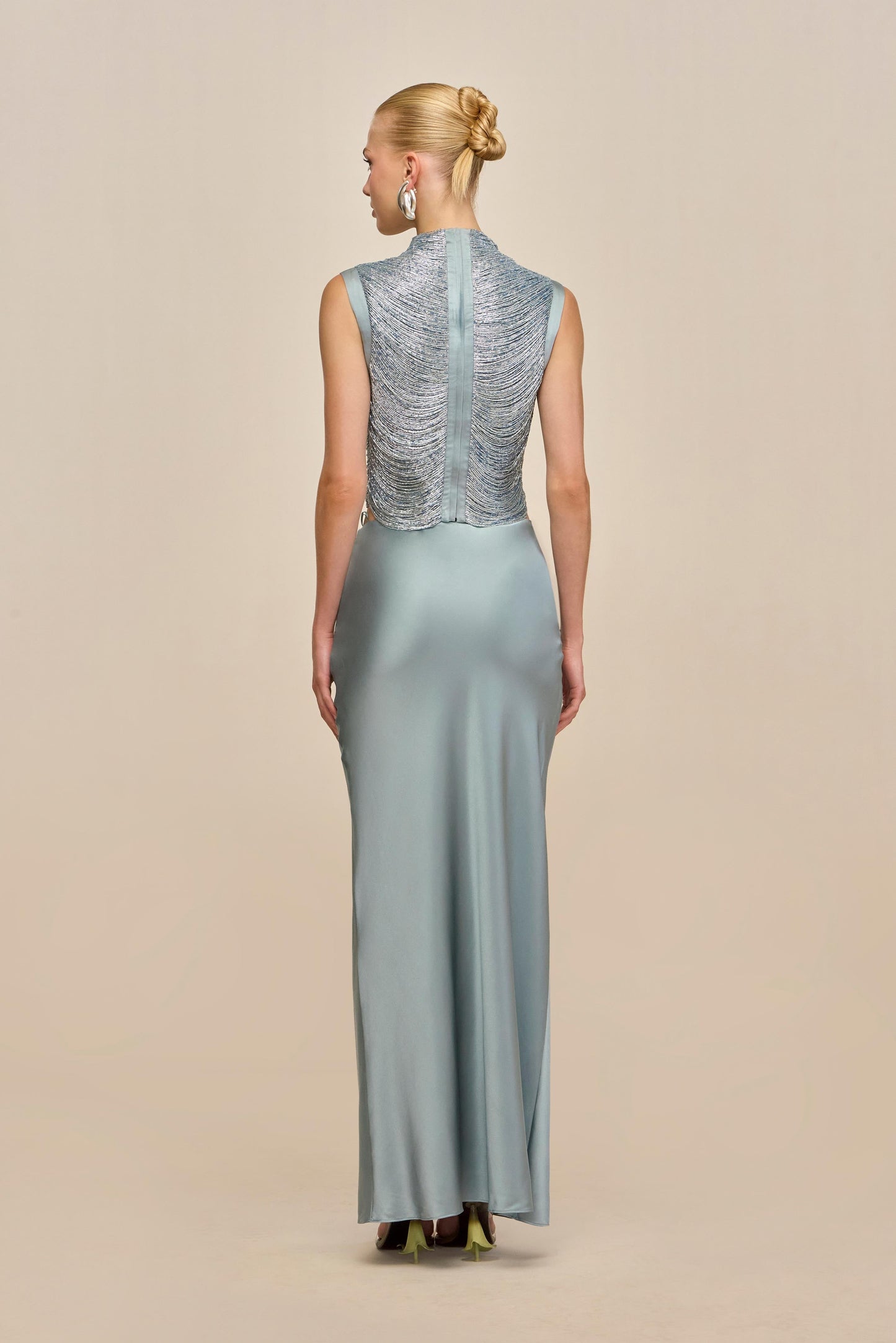 TARAJI TOP - CELADON
