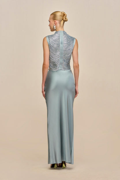 TARAJI TOP - CELADON
