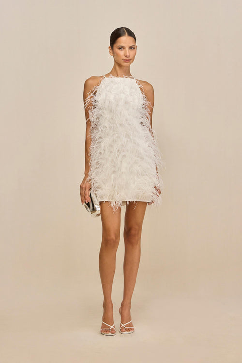SHANNON DRESS - OFF WHITE