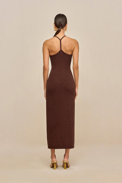 VALMA KNIT DRESS - JAVA