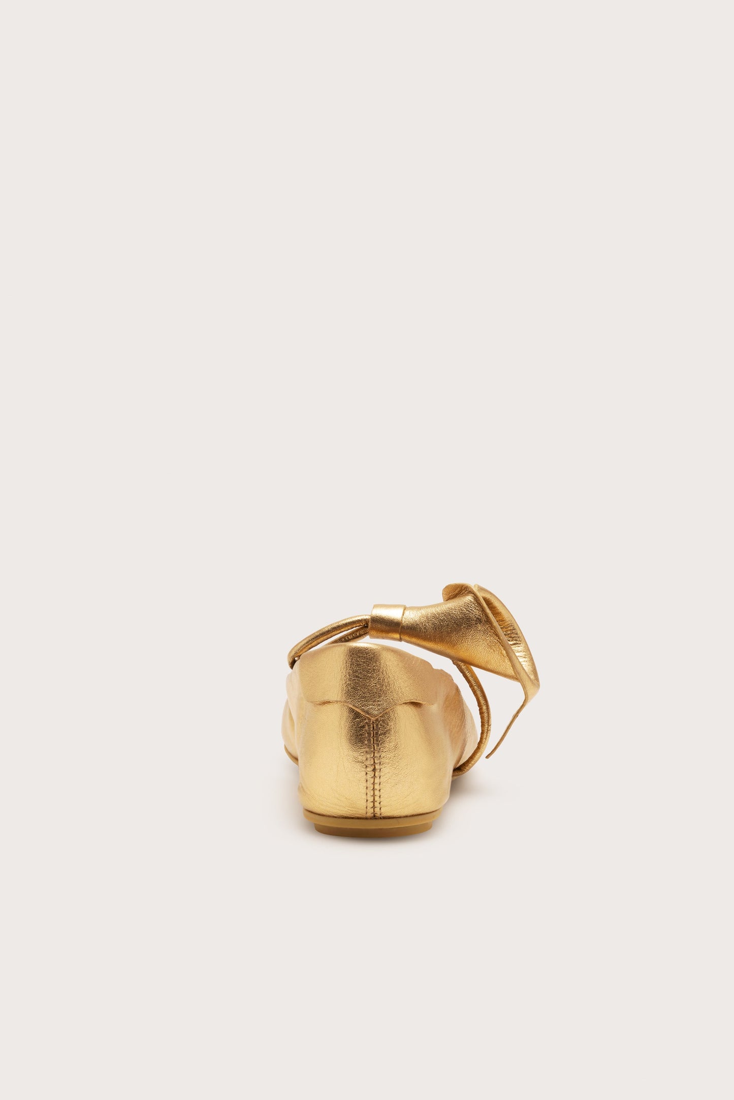 KIDS MIMI BALLET FLAT - BRASS