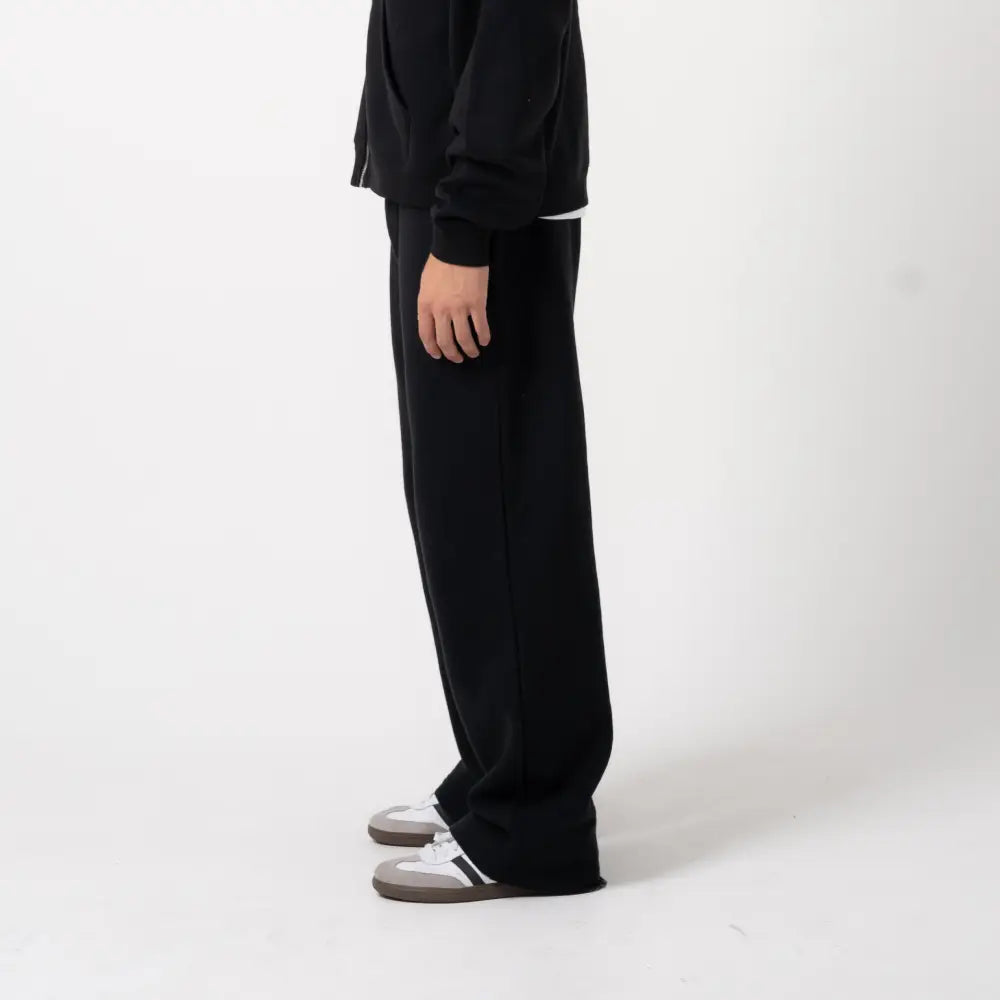 350 GSM 'Black' Fleece Sweatpants