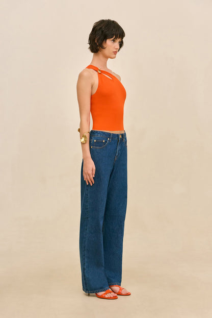 ANOUK KNIT TOP - TANGELO