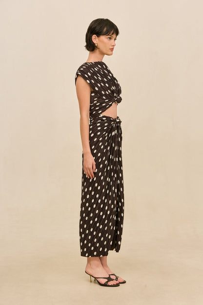 AIRA DRESS - POLKA DOT LUWAK