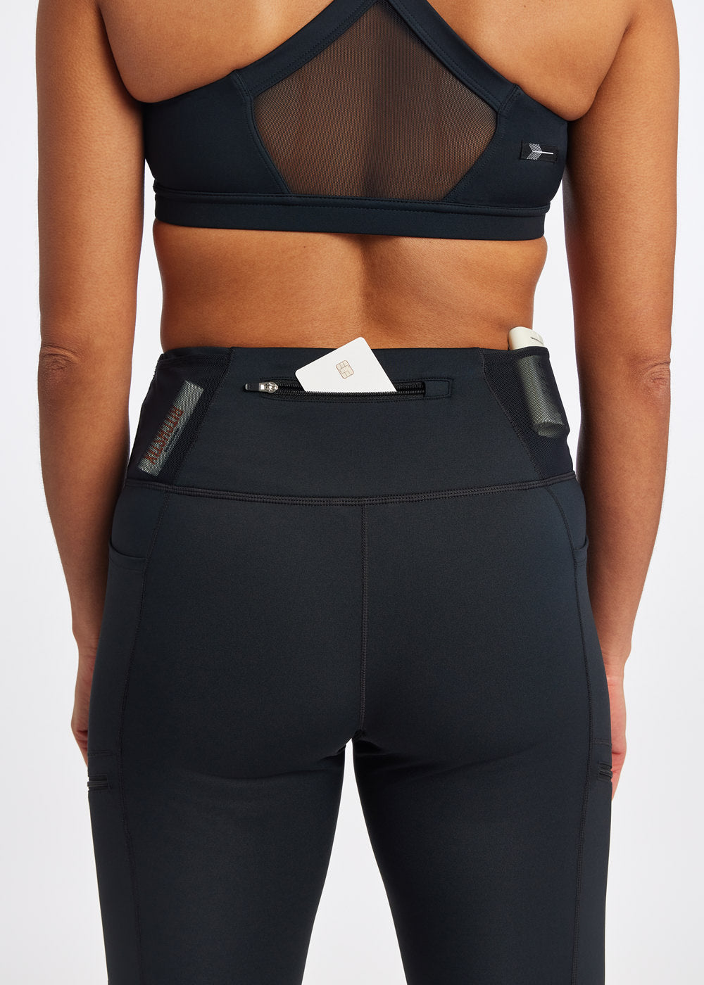Women's Pockito Half Tights| Black