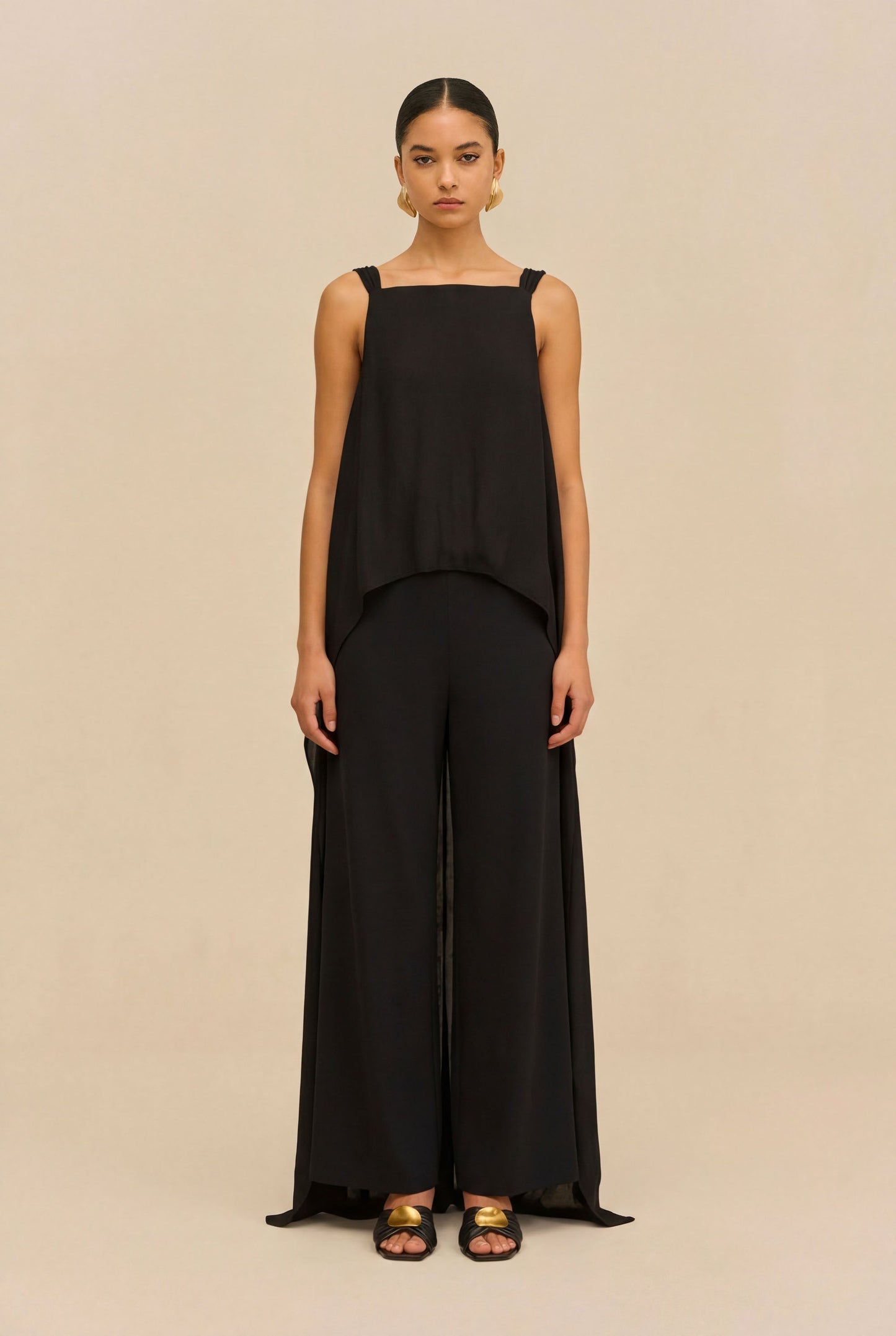 SARA PANT - BLACK