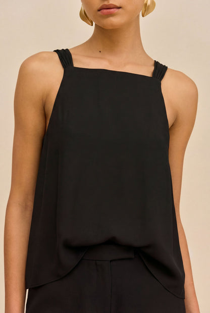 ETSUKO TOP - BLACK
