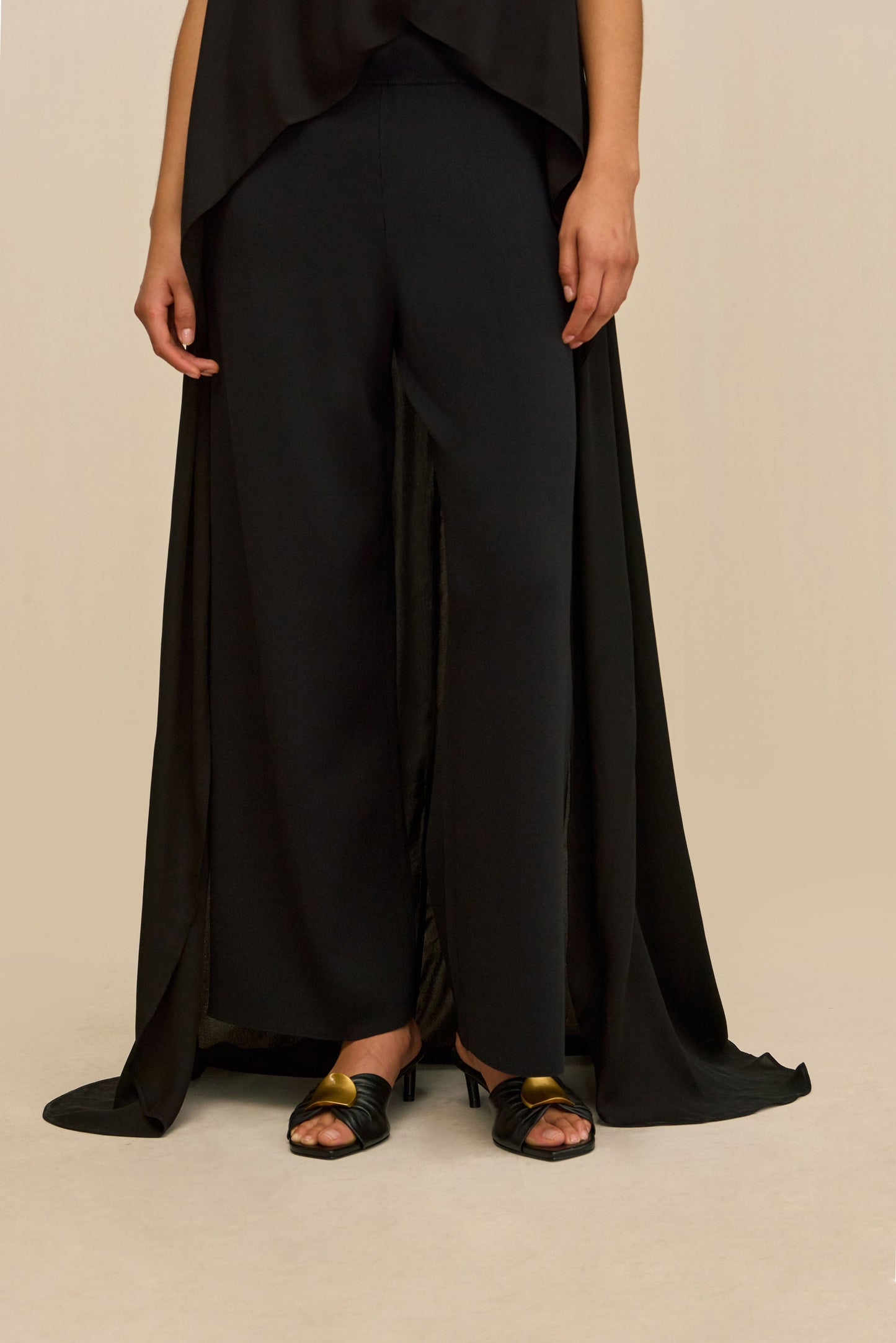 SARA PANT - BLACK