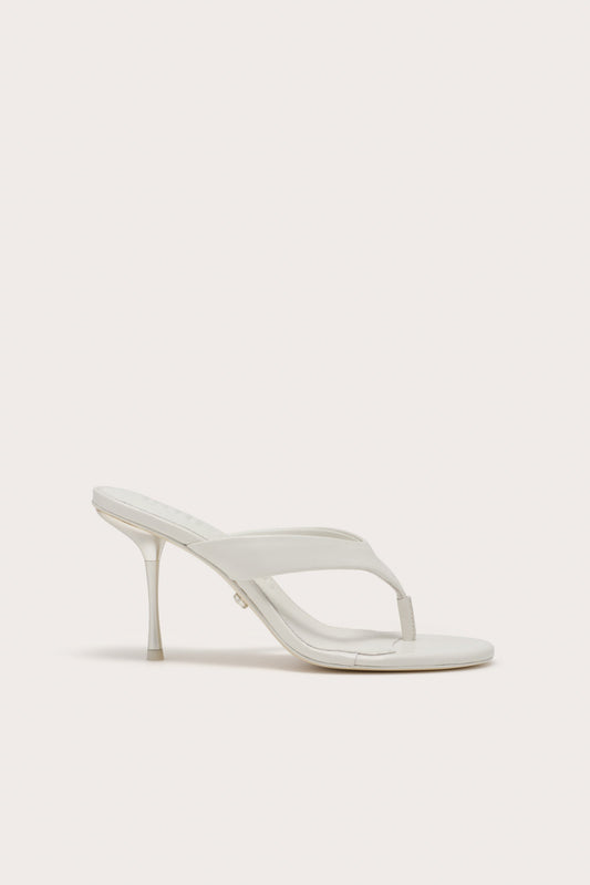 STELLA HEEL - ANTIQUE WHITE
