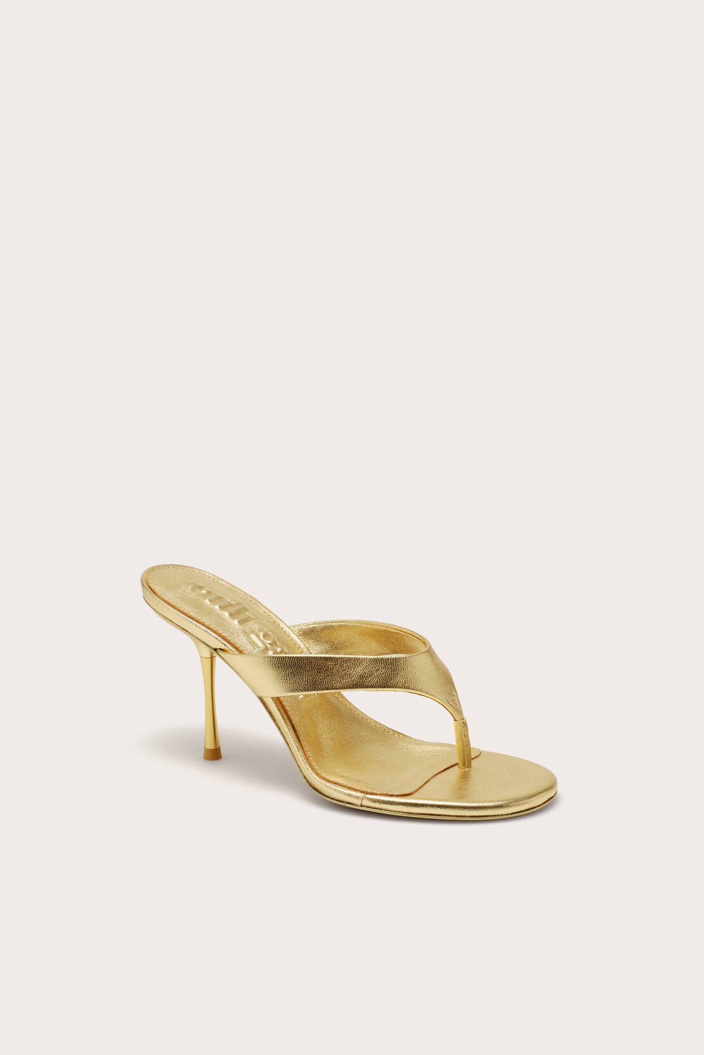 STELLA HEEL - BRASS