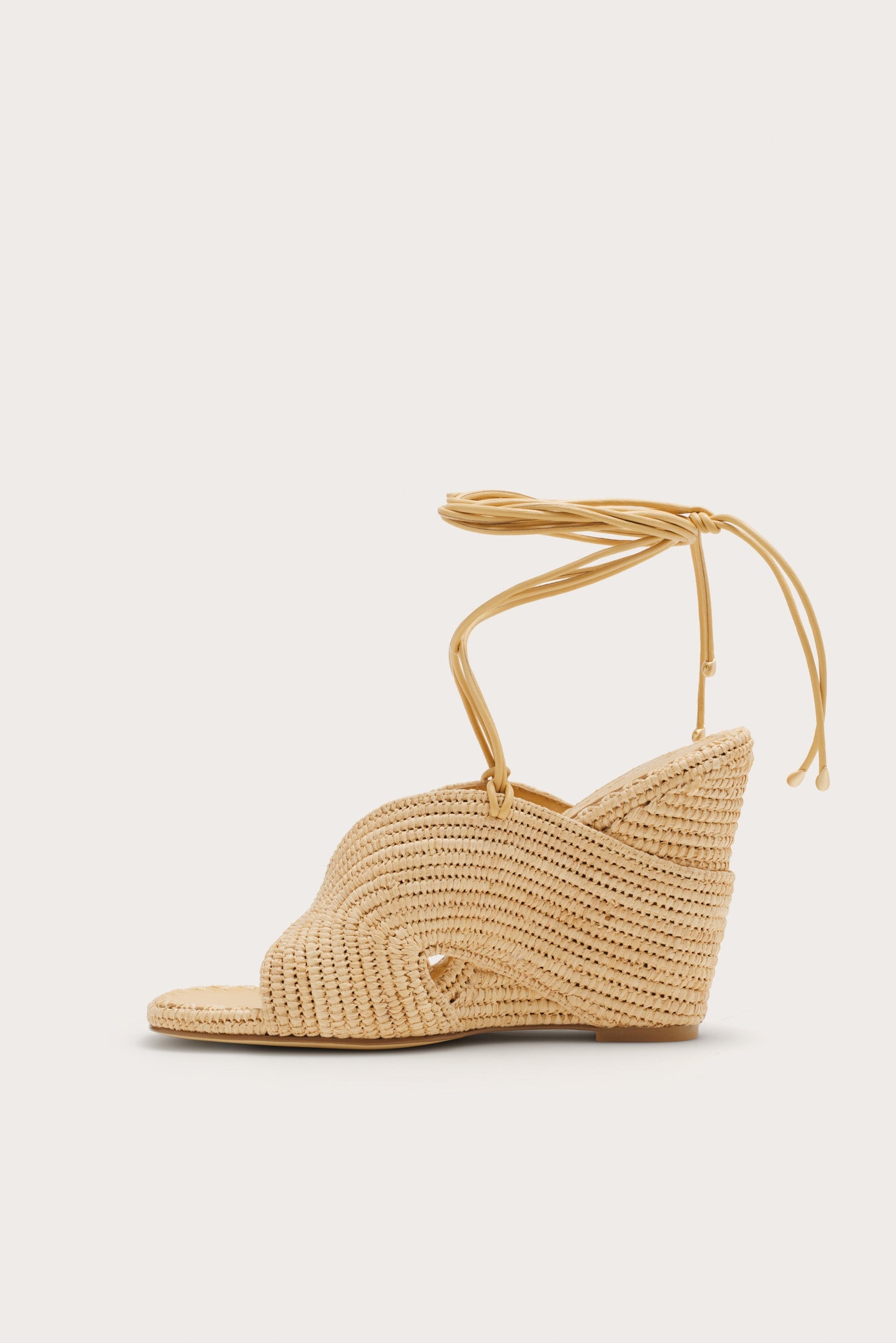 TOBI WEDGE SANDAL - NATURAL