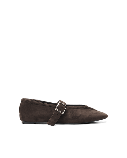 WEDNESDAY - DARK CACAO SUEDE