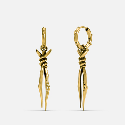 BOUND TWIN EARRINGS