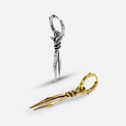 BOUND TWIN EARRINGS