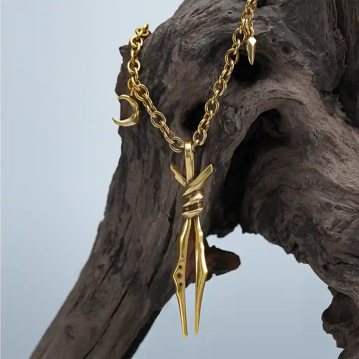 BOUND TWIN NECKLACE