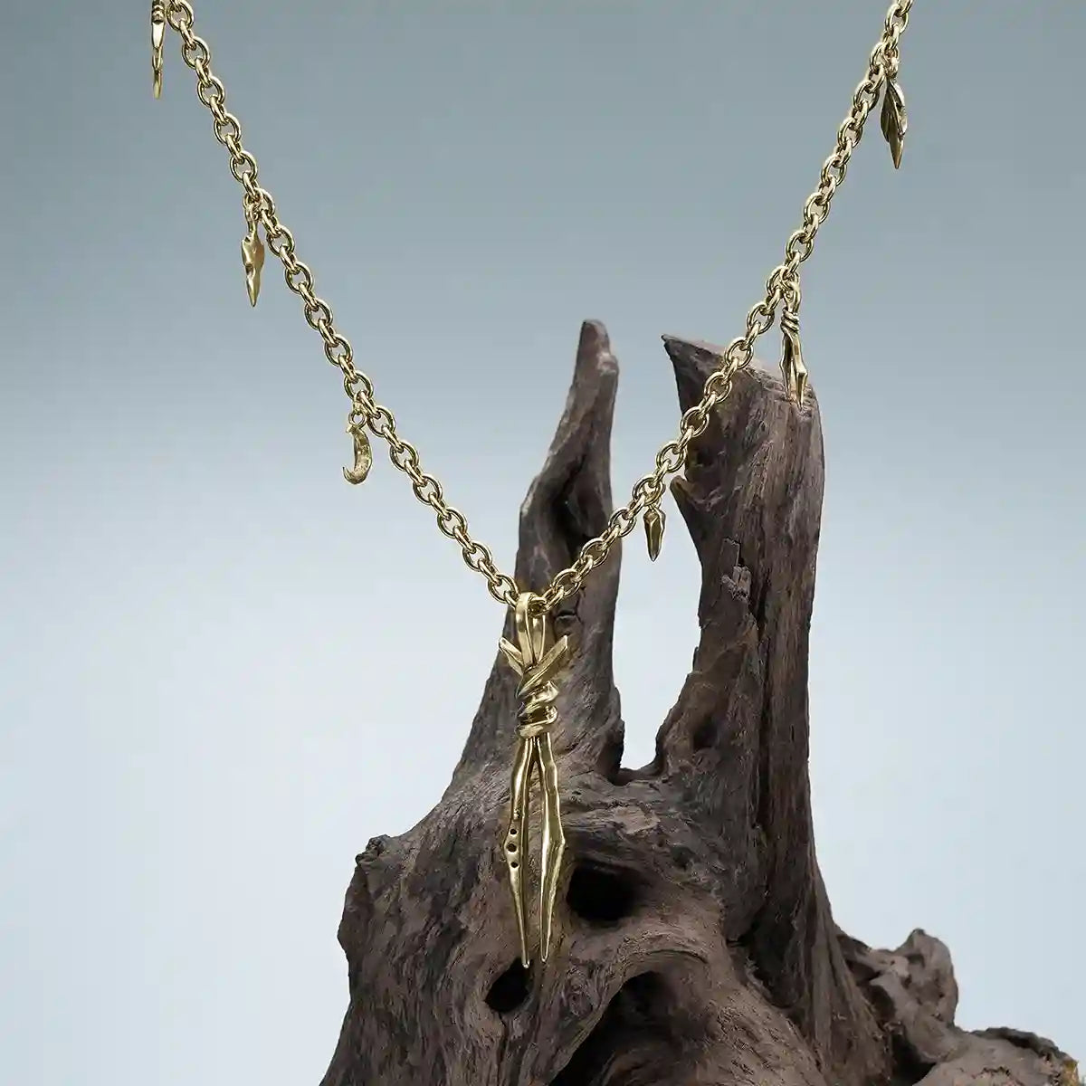 BOUND TWIN NECKLACE