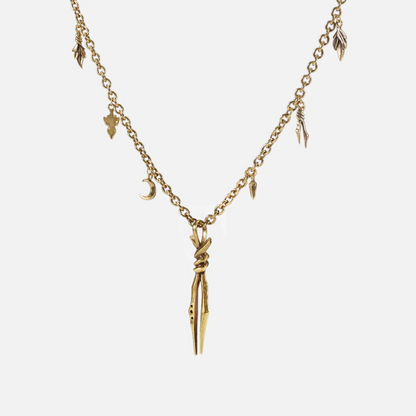 BOUND TWIN NECKLACE