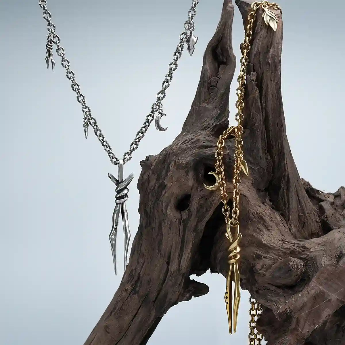 BOUND TWIN NECKLACE