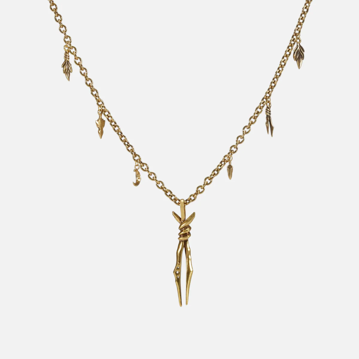 BOUND TWIN NECKLACE