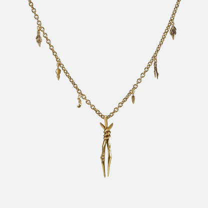 BOUND TWIN NECKLACE