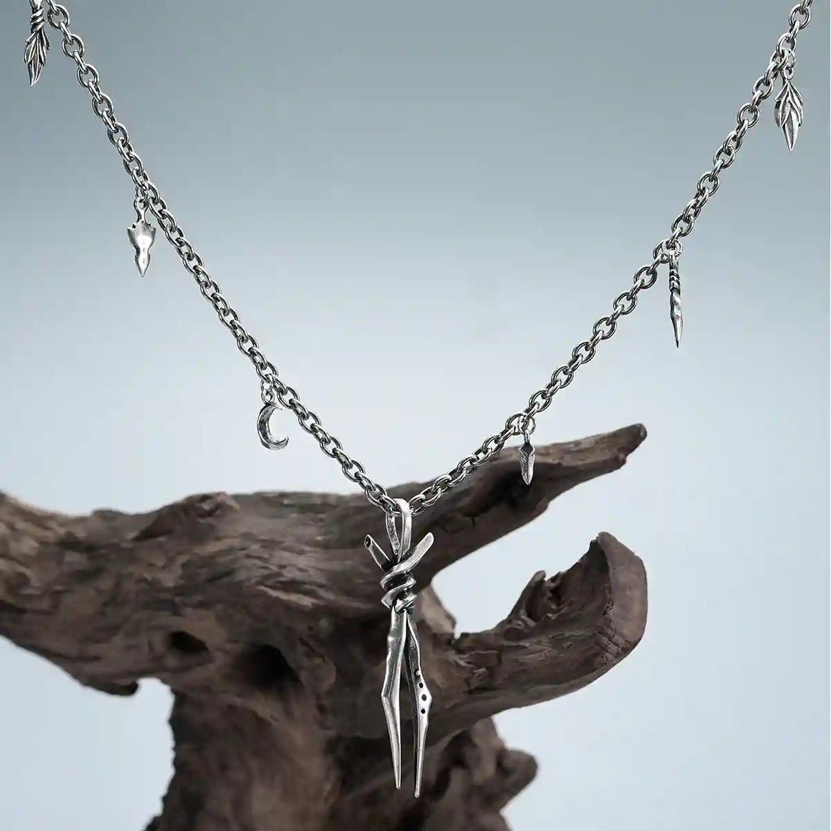 BOUND TWIN NECKLACE