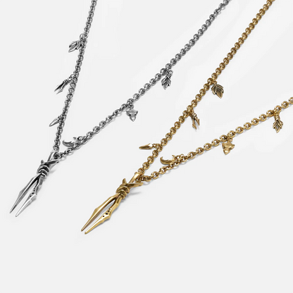 BOUND TWIN NECKLACE