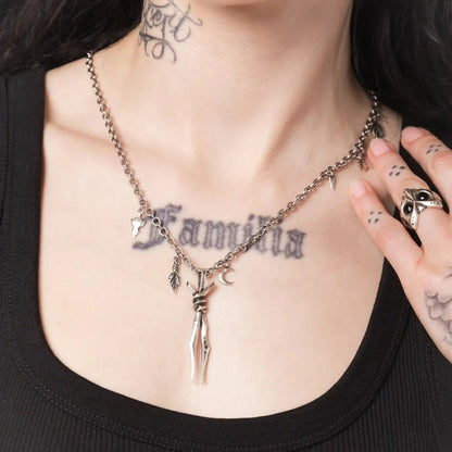 BOUND TWIN NECKLACE