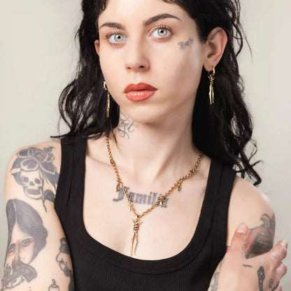 BOUND TWIN NECKLACE