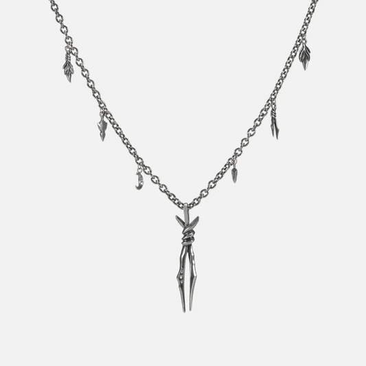 BOUND TWIN NECKLACE