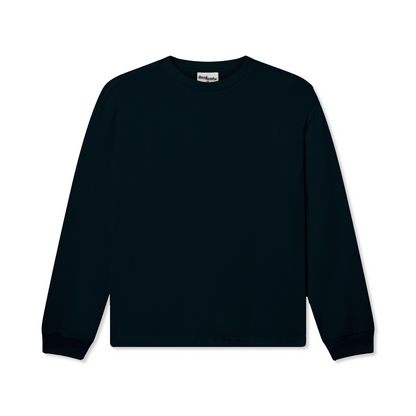 300 GSM 'Dark Navy' Long Sleeve Tee