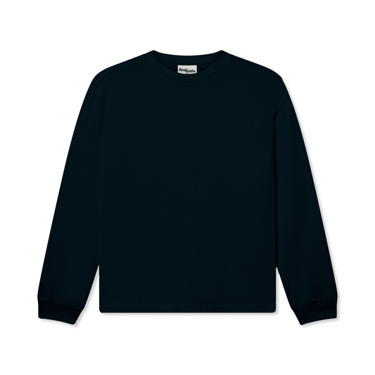 300 GSM 'Dark Navy' Long Sleeve Tee