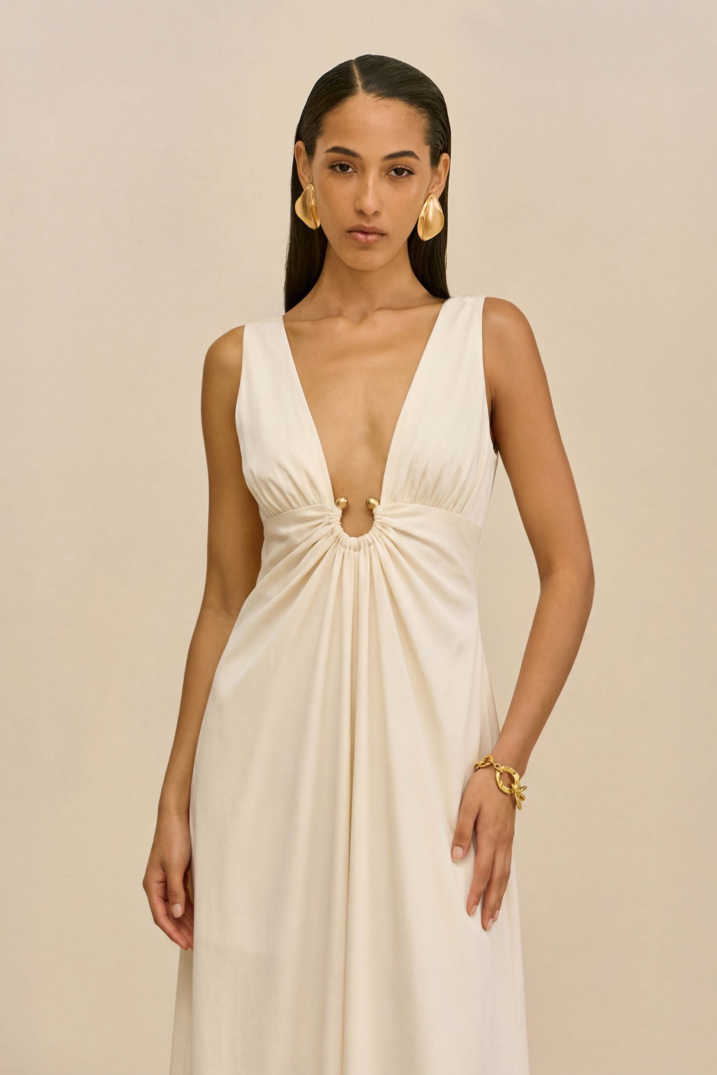 EBISU DRESS - OFF WHITE