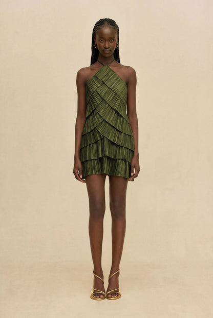 VARSHA DRESS - DEEP PASTURE