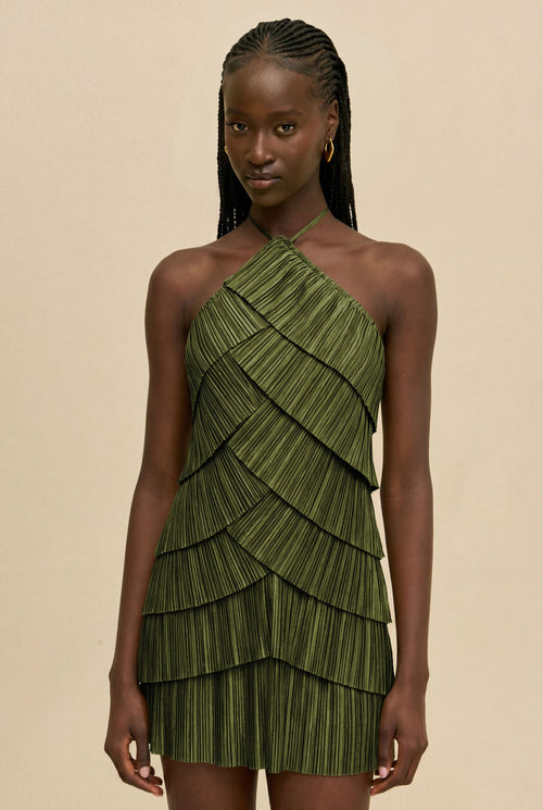 VARSHA DRESS - DEEP PASTURE