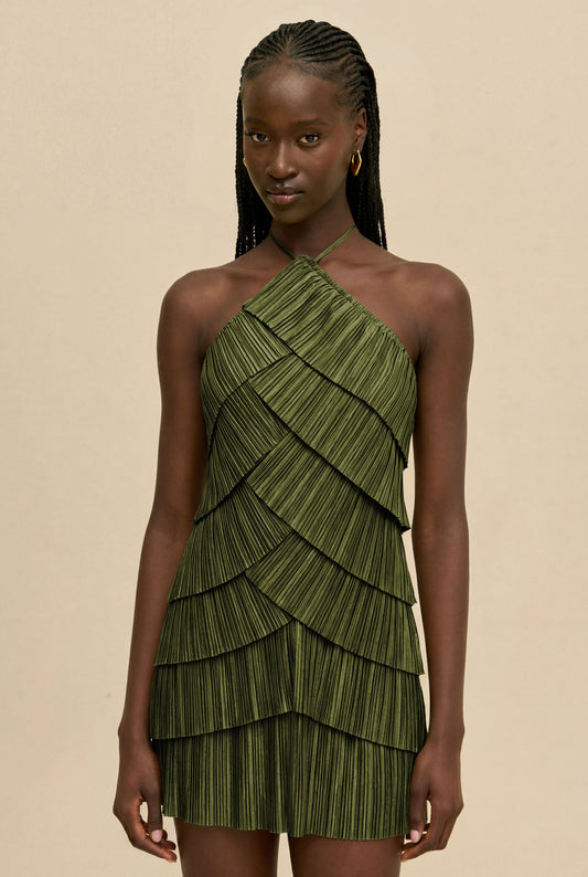 VARSHA DRESS - DEEP PASTURE