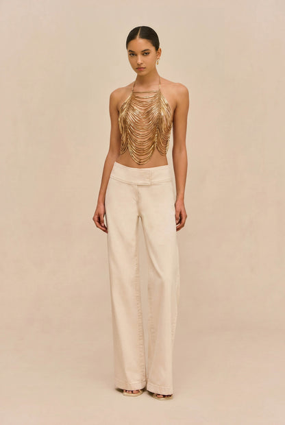 YAEL PANT - TRAVERTINE