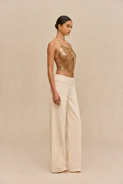 YAEL PANT - TRAVERTINE