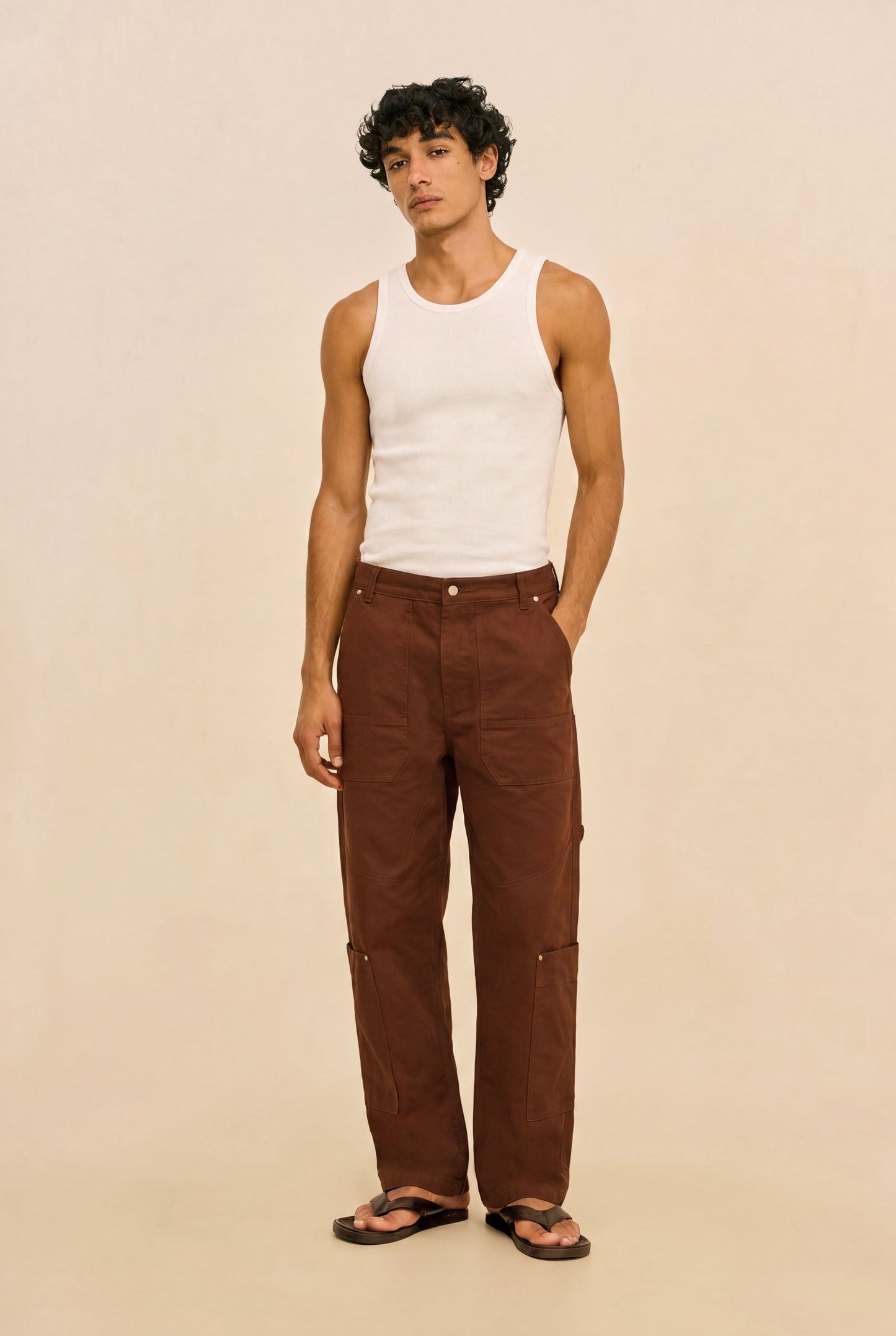 ELIOT KNIT TANK - OFF WHITE