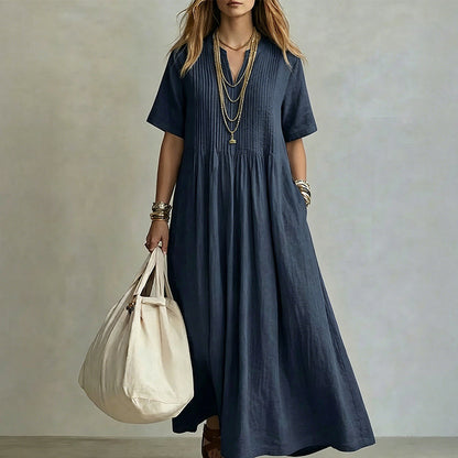 👗 Women's Loose Casual V-Neck Dress✨