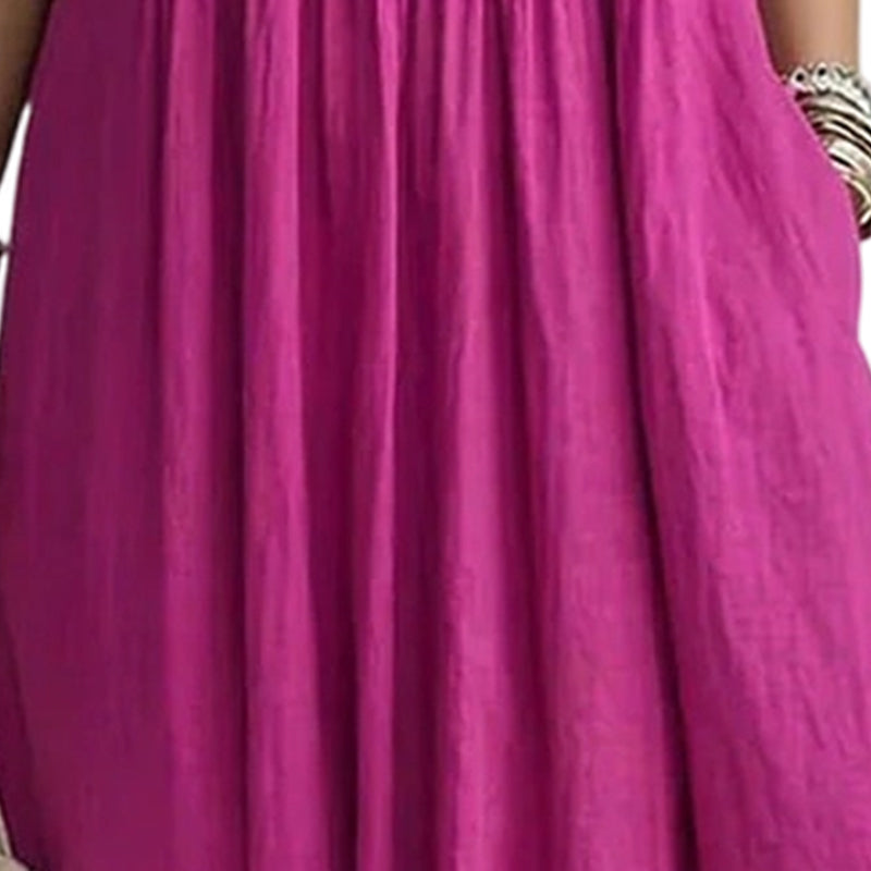 👗 Women's Loose Casual V-Neck Dress✨