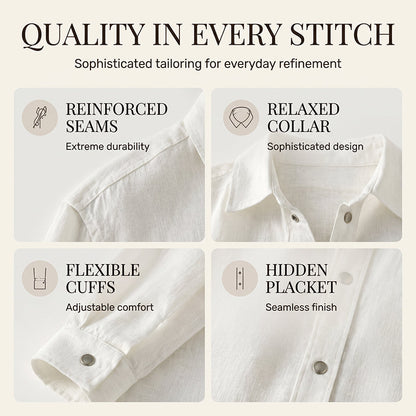 Women's Casual Loose Half-Button Shirt