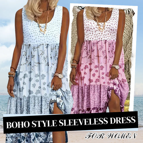 ⌛Limited-Time Offer-Boho Style Sleeveless Dress For Women