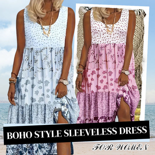 ⌛Limited-Time Offer-Boho Style Sleeveless Dress For Women