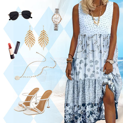 ⌛Limited-Time Offer-Boho Style Sleeveless Dress For Women