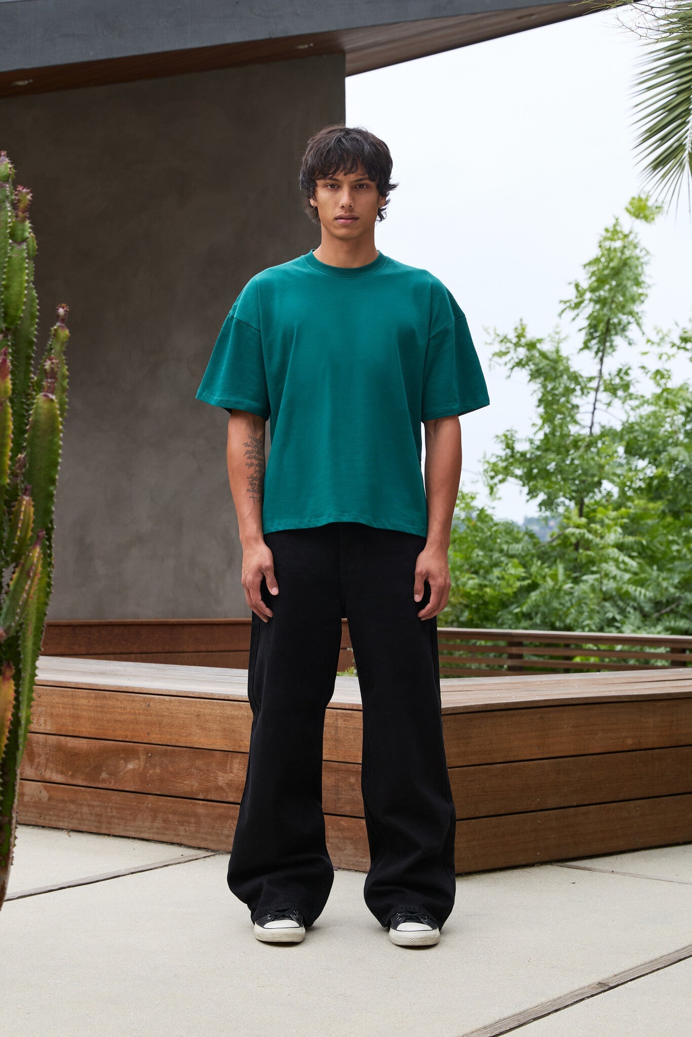 300 GSM 'Viridian' Core Tee V2