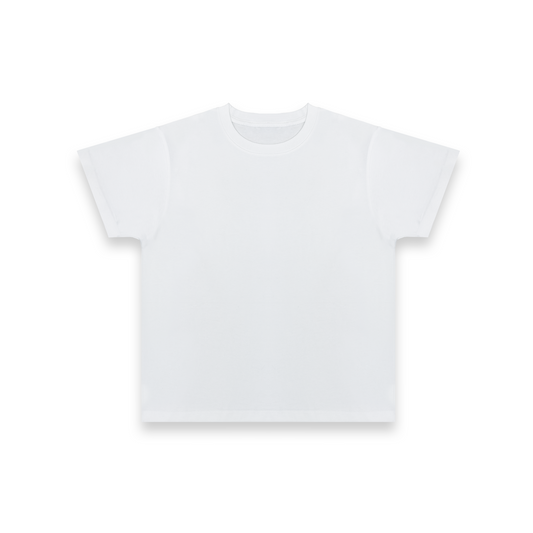 300 GSM 'White' Standard Tee